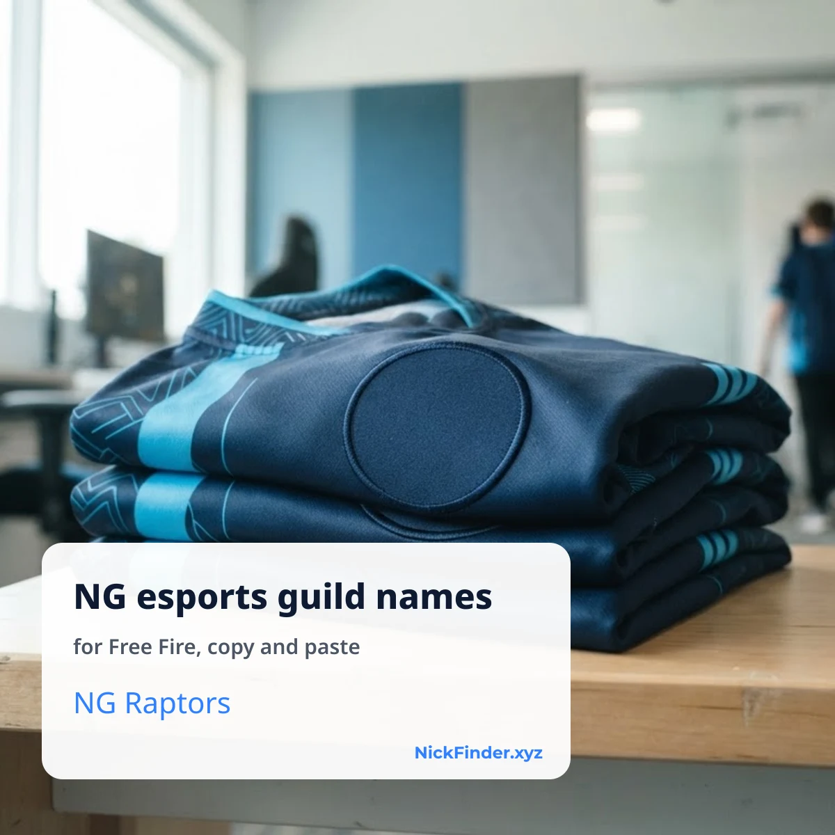 NG esports guild names for Free Fire