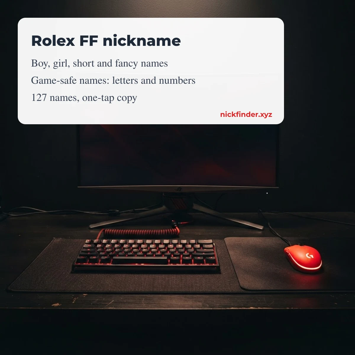 Rolex FF nickname styles to copy